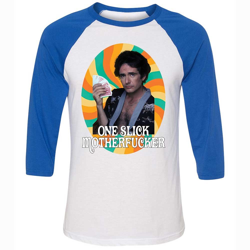 One Slick Motherfu*ker - White/True Royal - 10