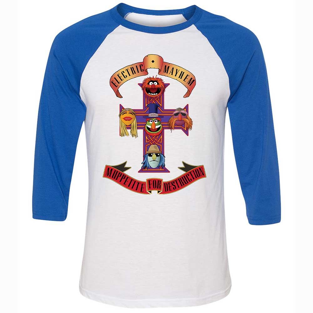 Muppetite For Mayhem - White/True Royal - 10