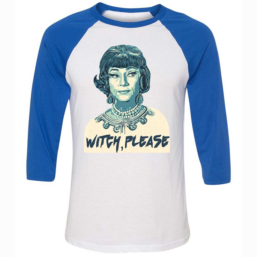 Unisex 3/4 Baseball Tee - ZHWY795B - White/True Royal - 10