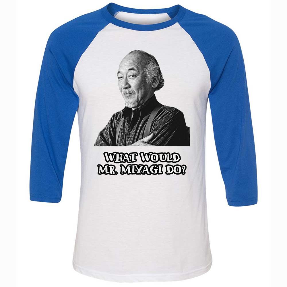 Unisex 3/4 Baseball Tee - SRHPTZS7 - White/True Royal - 10