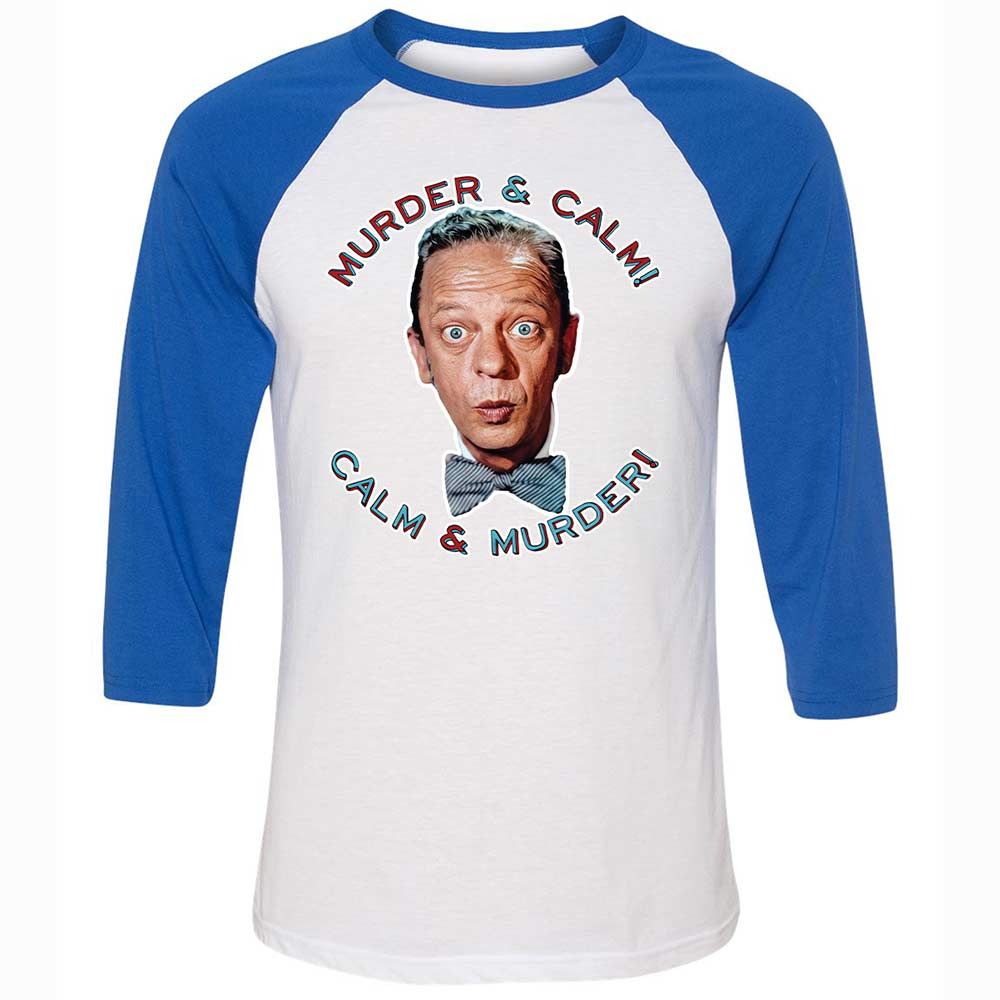 Unisex 3/4 Baseball Tee - PQUMBBVY - White/True Royal - 10