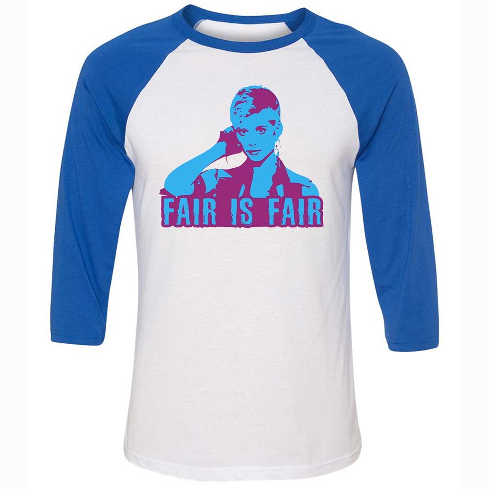 Fair is Fair - White/True Royal - 10