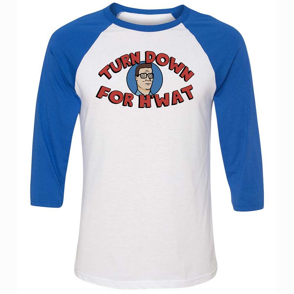 Turn Down For H'wat - White/True Royal - 10