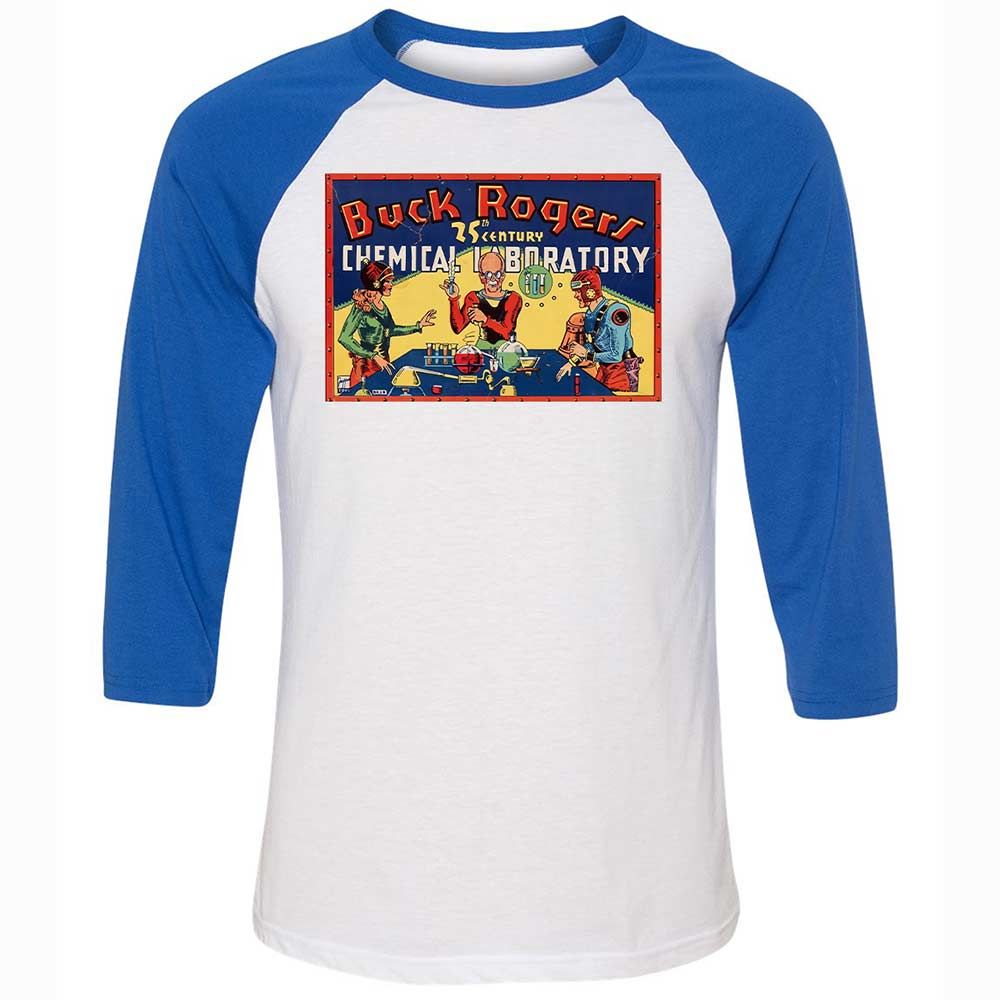 Unisex 3/4 Baseball Tee - UR3PVAF4 - White/True Royal - 10