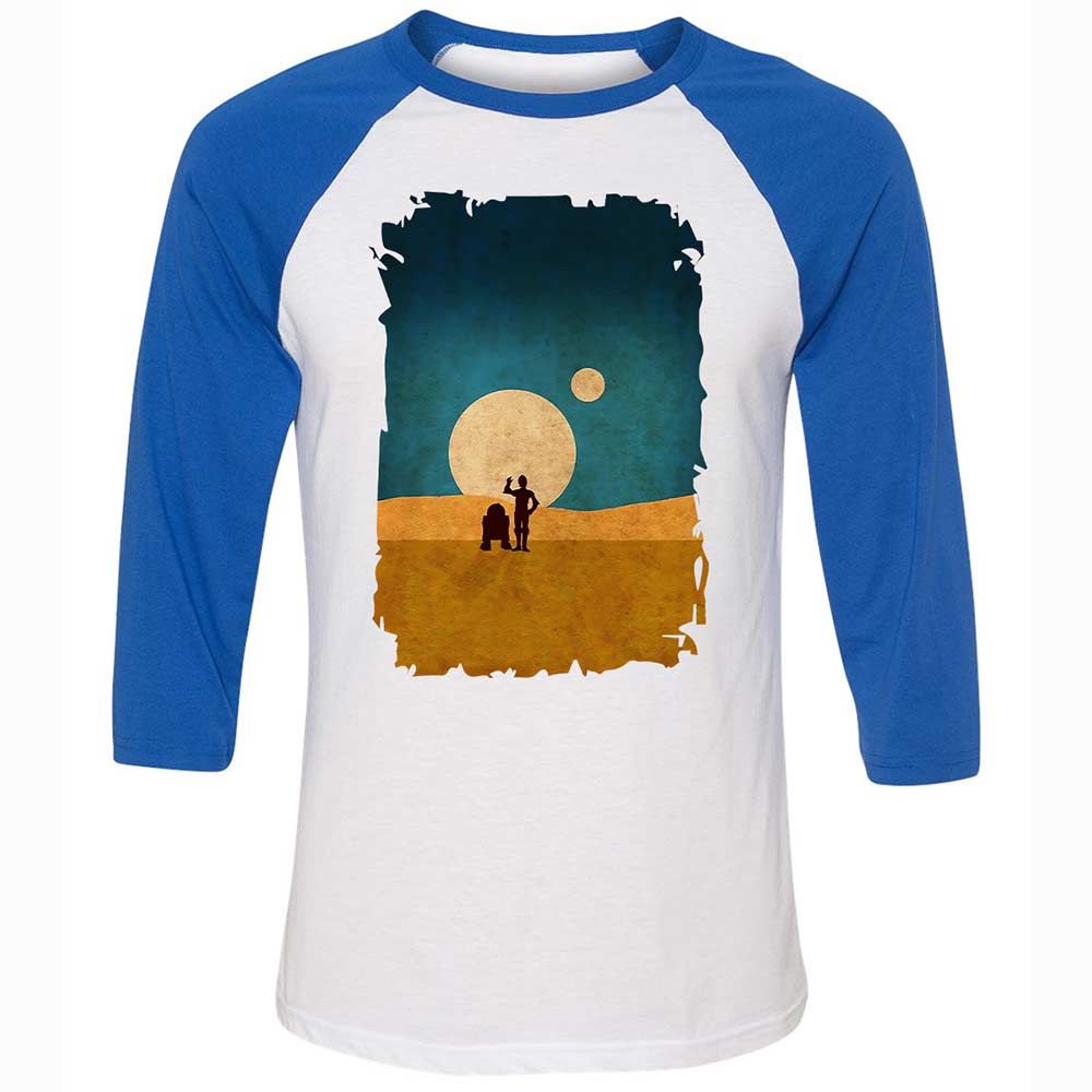 Droids In The Dunes - White/True Royal - 10