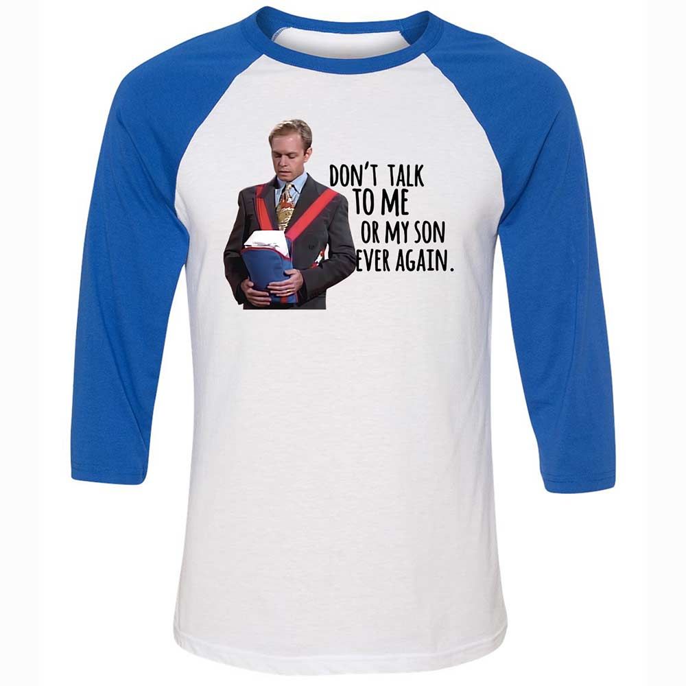 Unisex 3/4 Baseball Tee - XN9EZ3VE - White/True Royal - 10