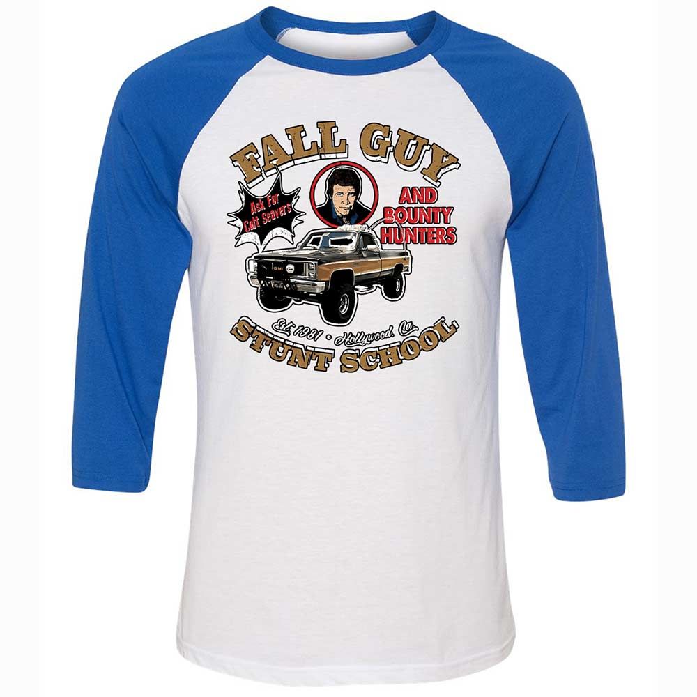 Unisex 3/4 Baseball Tee - 8GY8GCBD - White/True Royal - 10