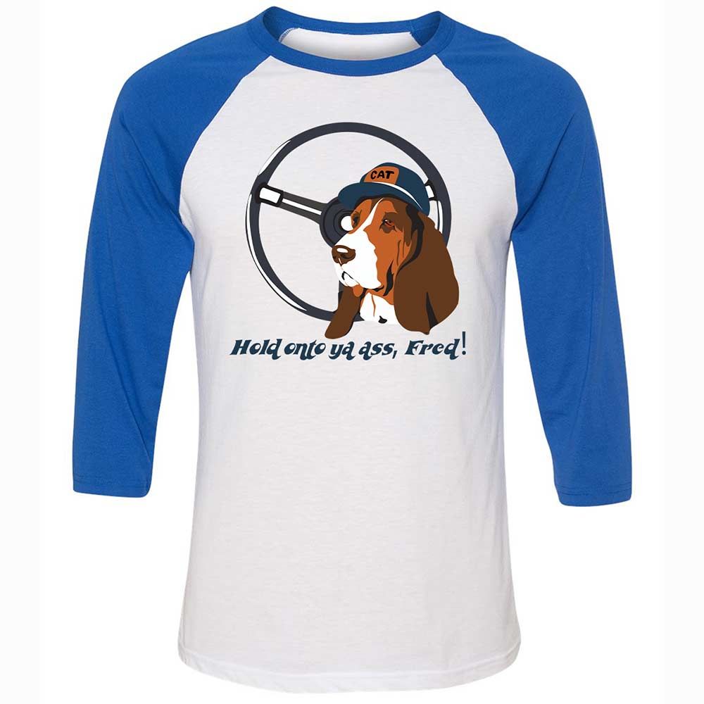 Unisex 3/4 Baseball Tee - AG6P7CGQ - White/True Royal - 10