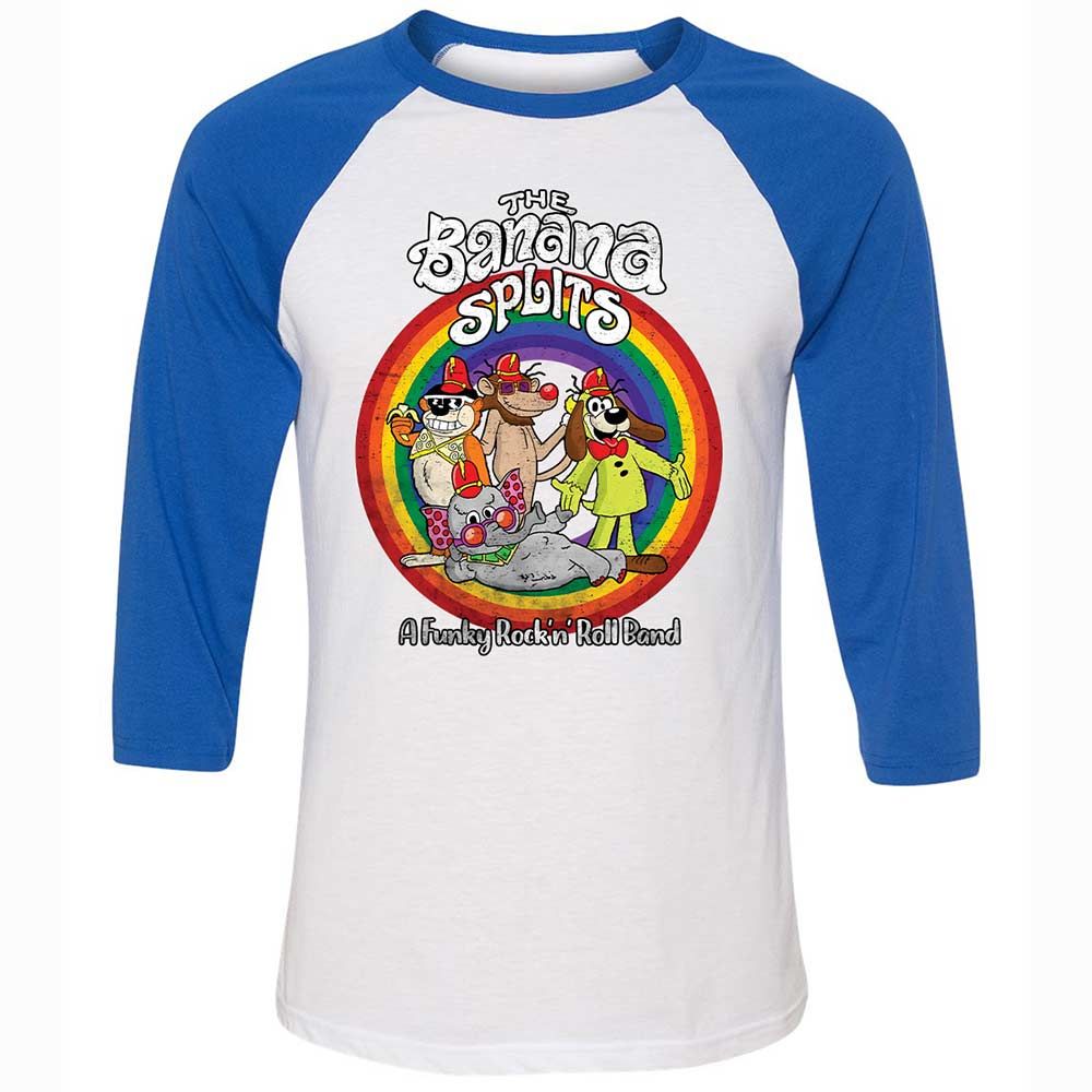 The Banana Splits - White/True Royal - 10