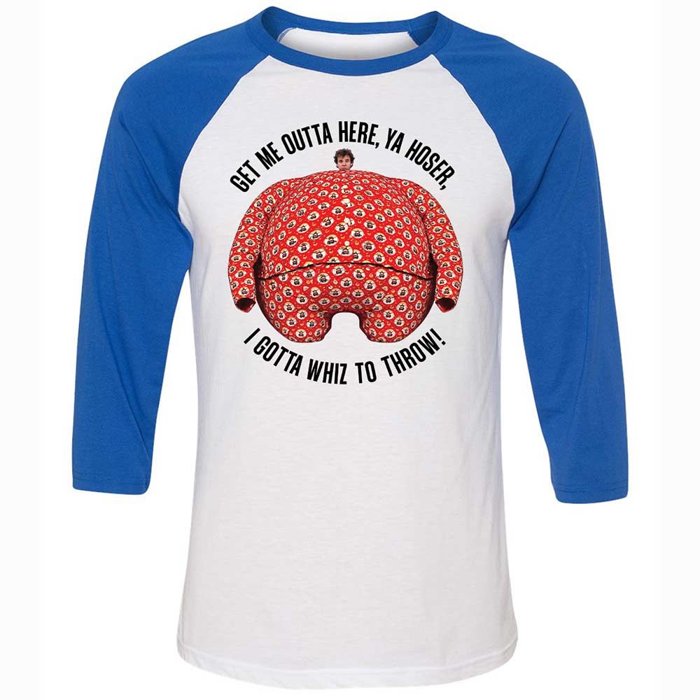 Unisex 3/4 Baseball Tee - CL9MFYZN - White/True Royal - 10
