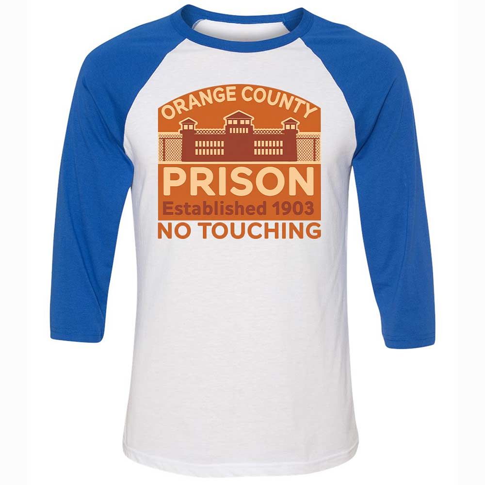 Unisex 3/4 Baseball Tee - XT7QHSBE - White/True Royal - 10