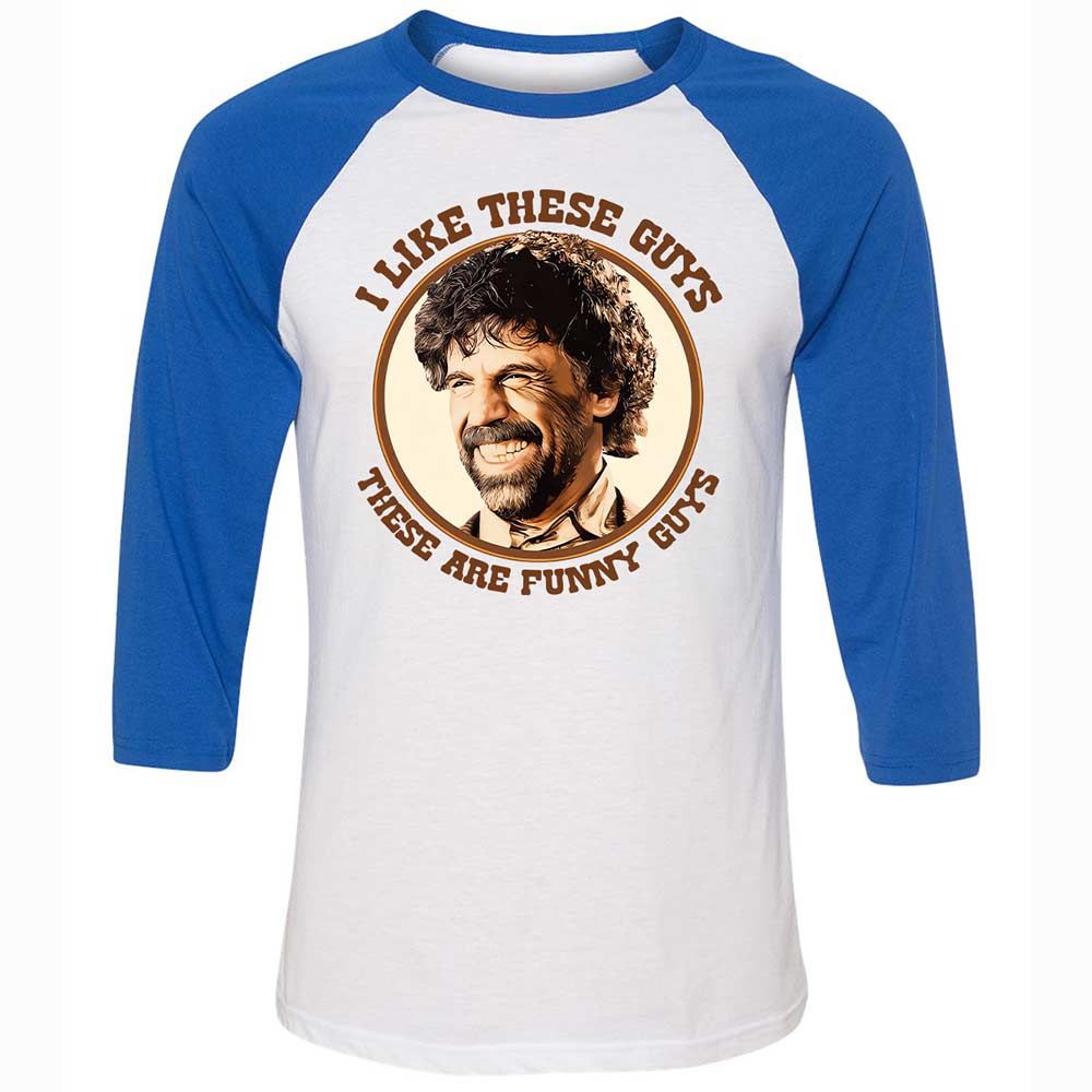 Unisex 3/4 Baseball Tee - GQW1269R - White/True Royal - 10
