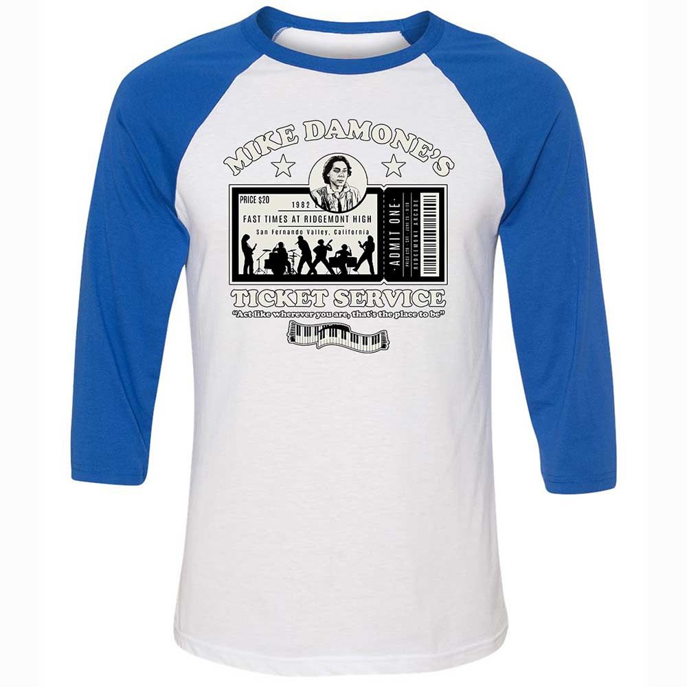 Damone's Ticket Service - White/True Royal - 10