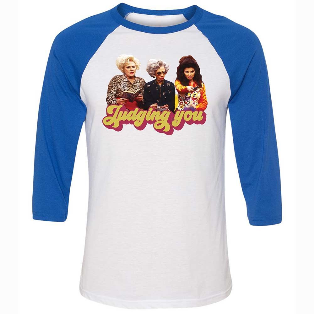 Judging you - White/True Royal - 10