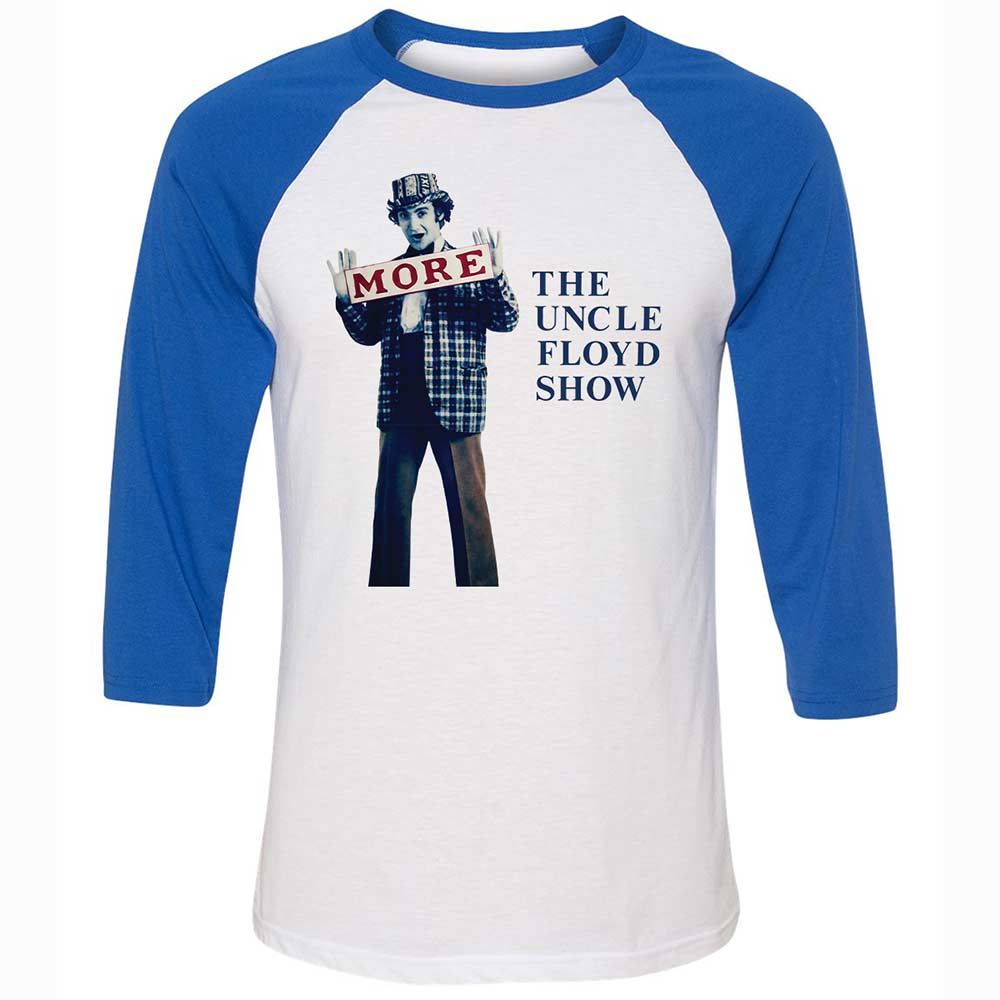Unisex 3/4 Baseball Tee - 26BYFLDY - White/True Royal - 10