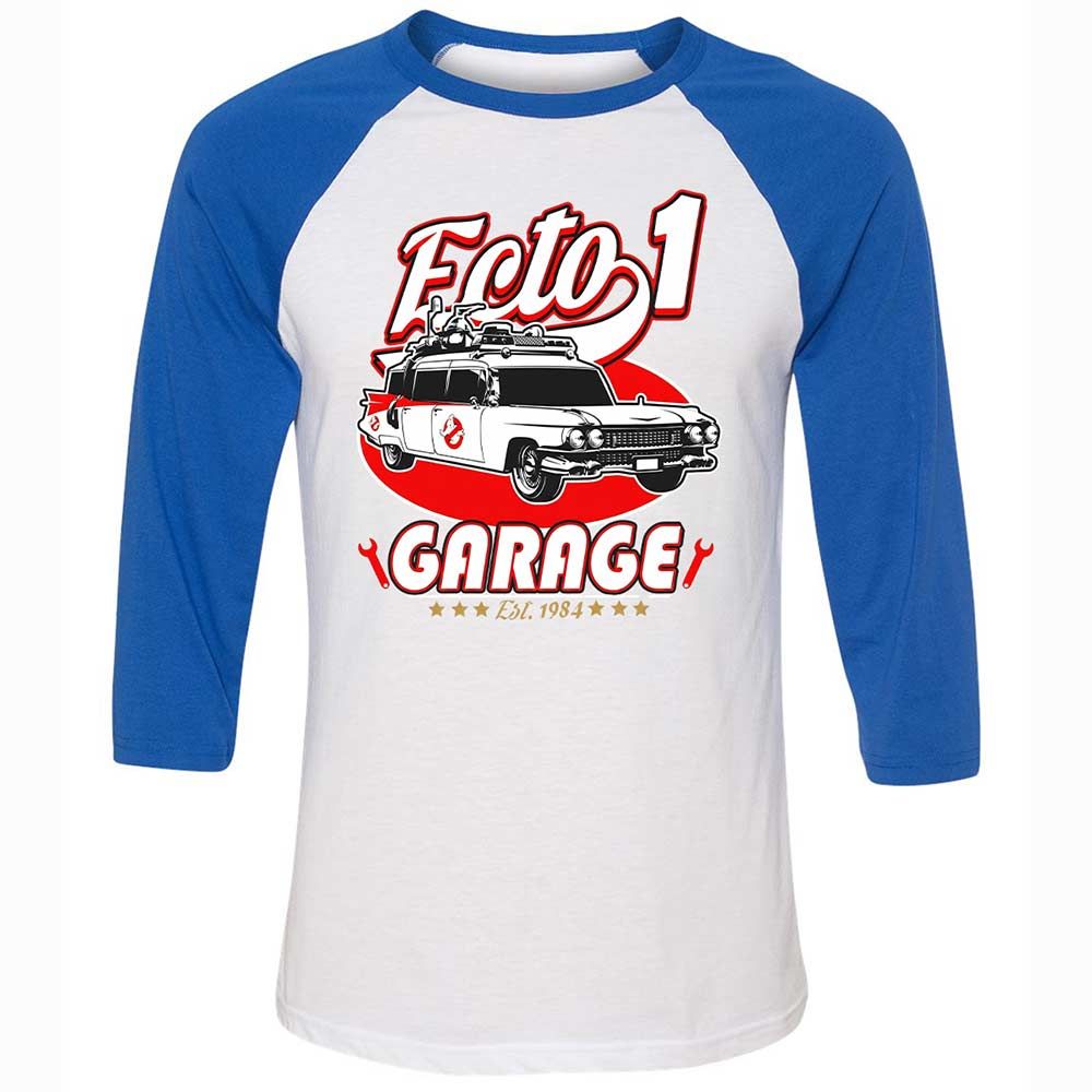 Unisex 3/4 Baseball Tee - SYU5KM6T - White/True Royal - 10
