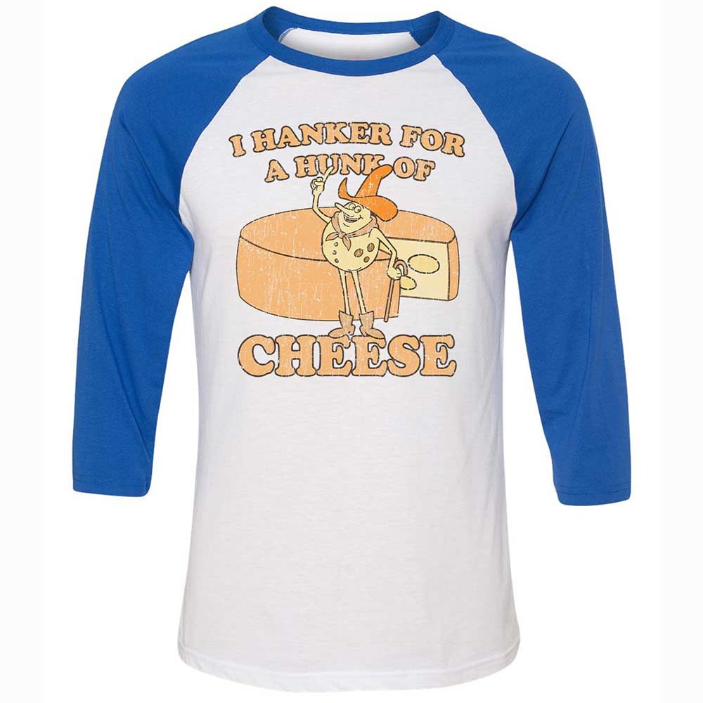 Hanker For A Hunk Of Cheese - White/True Royal - 10