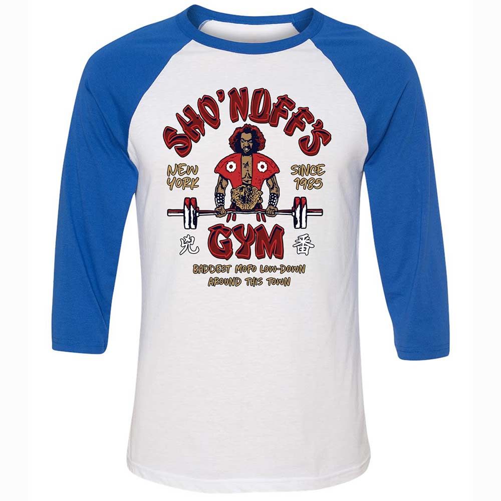 Sho'nuff's Gym - White/True Royal - 10