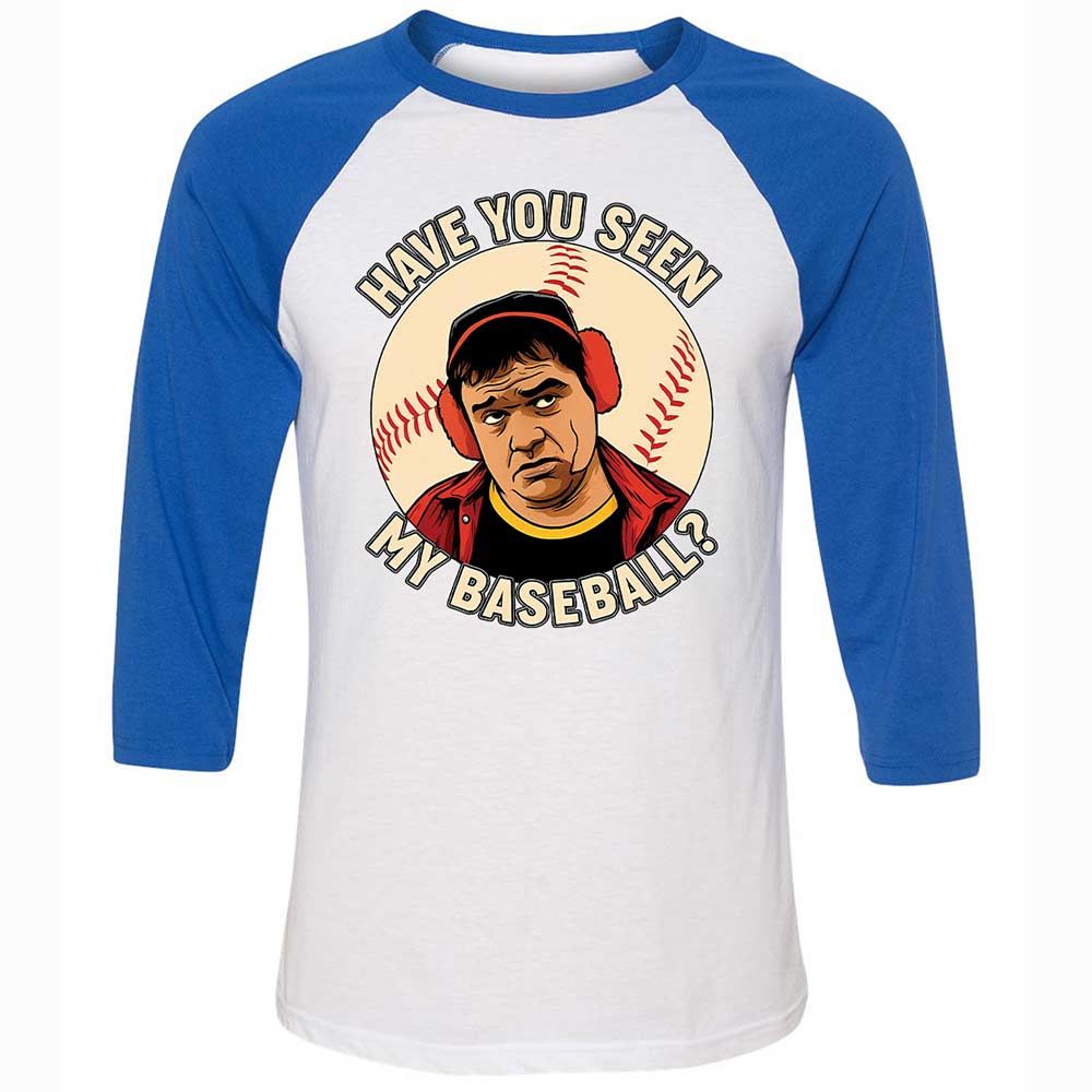 Unisex 3/4 Baseball Tee - NC23W94V - White/True Royal - 10