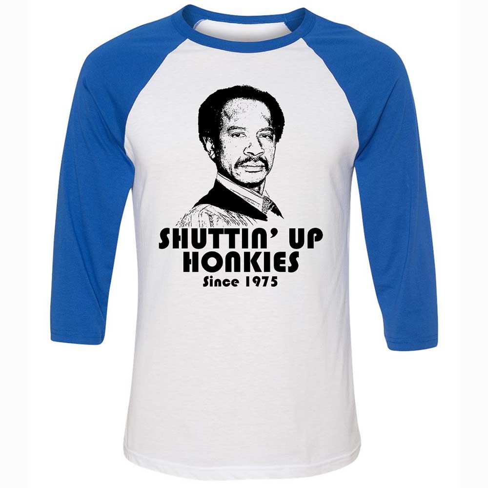 Unisex 3/4 Baseball Tee - F4RNWLNV - White/True Royal - 10