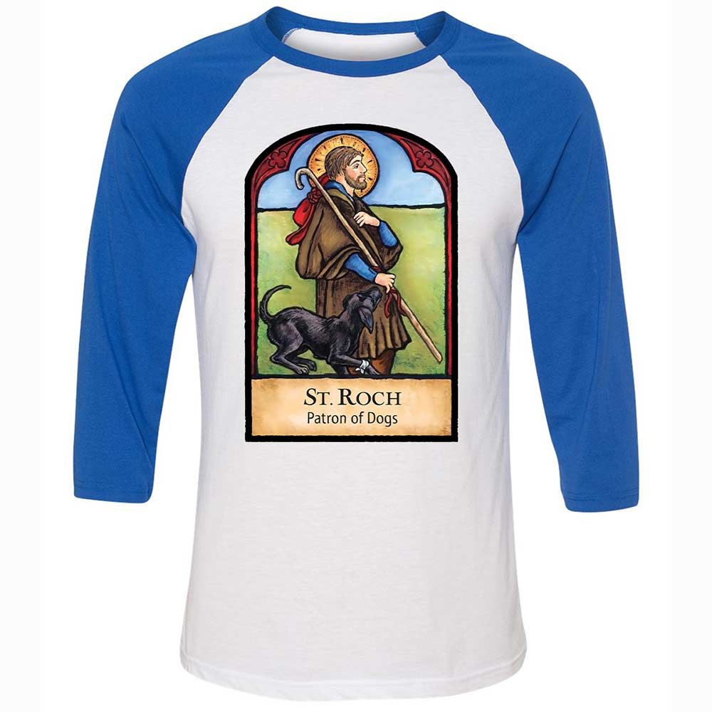 Patron of Dogs - White/True Royal - 10