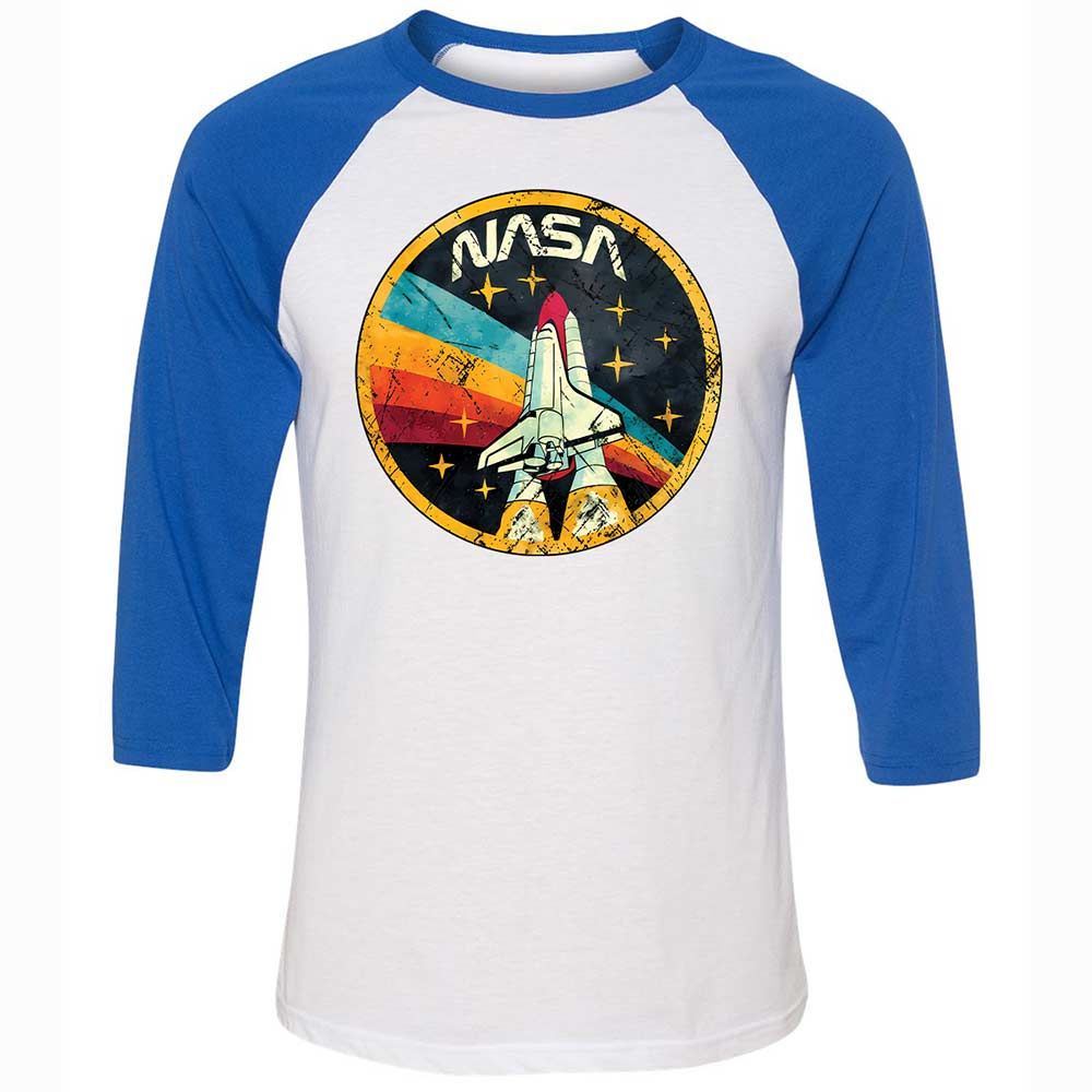 USA Space Agency Vintage Colors - White/True Royal - 10
