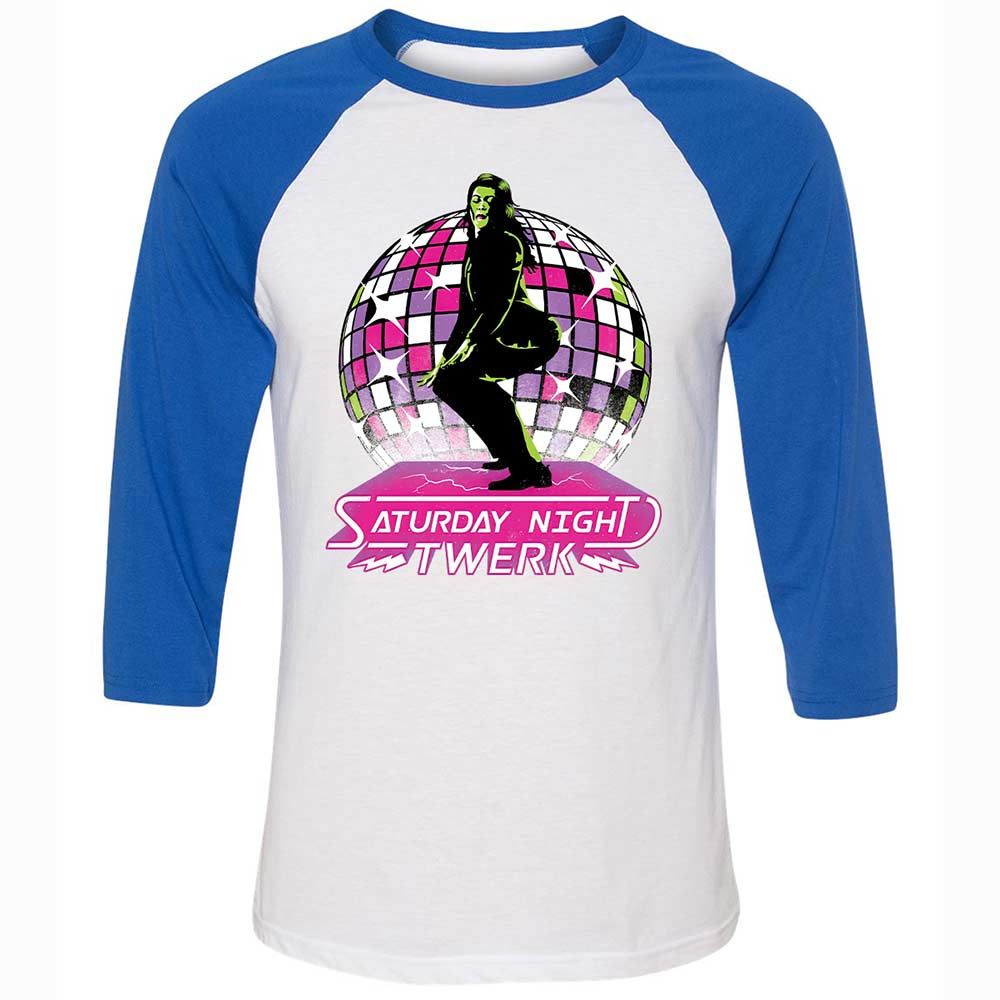 Saturday Night Twerk - White/True Royal - 10
