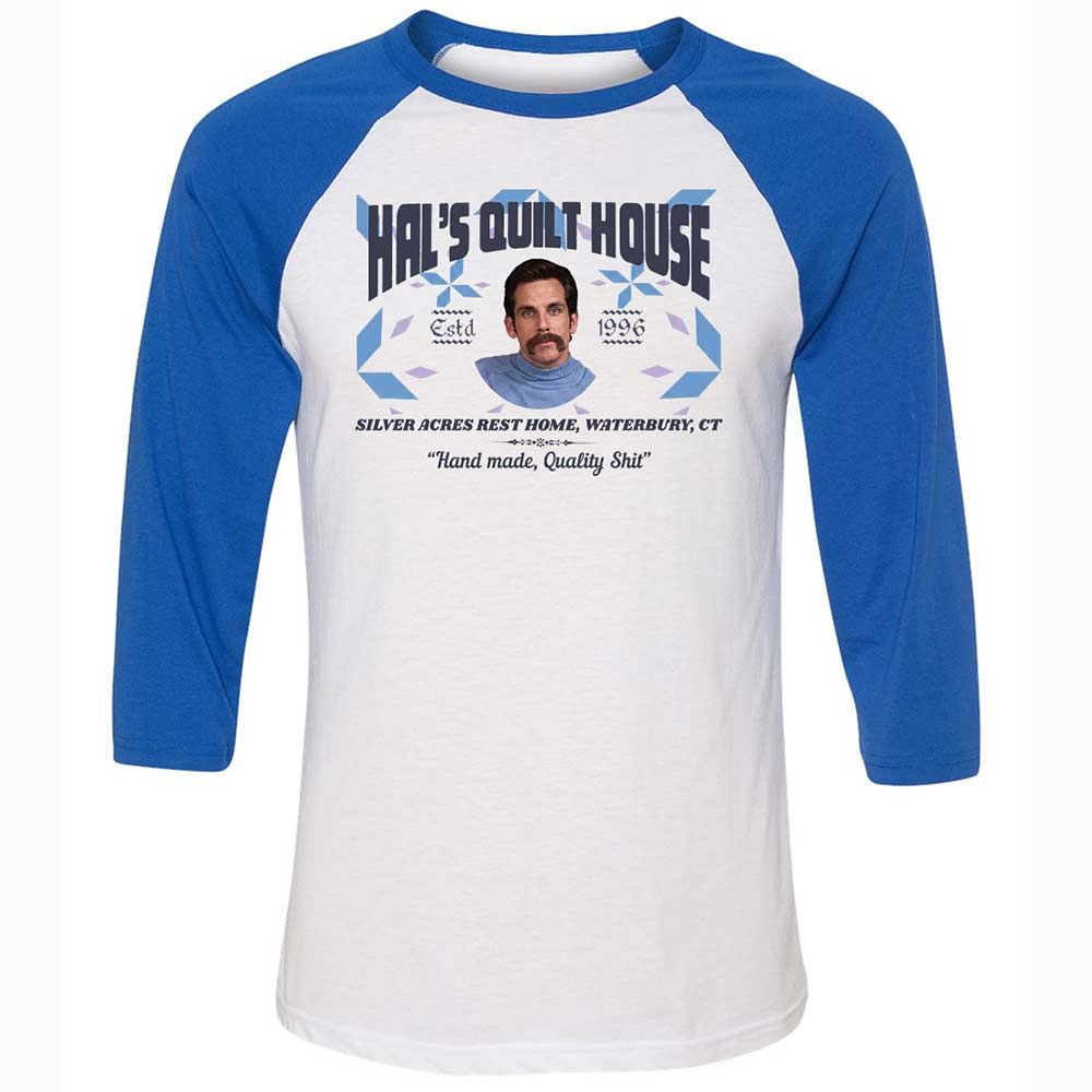 Unisex 3/4 Baseball Tee - MG3TAEP1 - White/True Royal - 10
