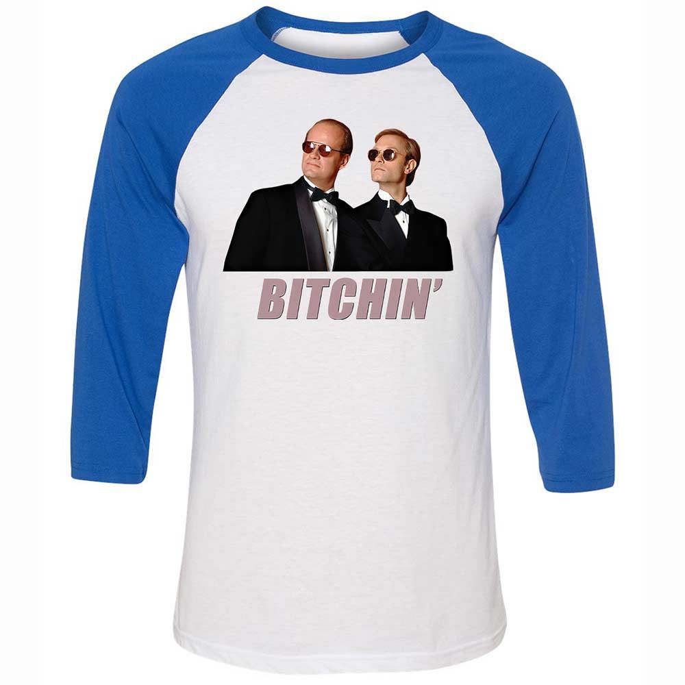 Unisex 3/4 Baseball Tee - 8SZU4A1W - White/True Royal - 10