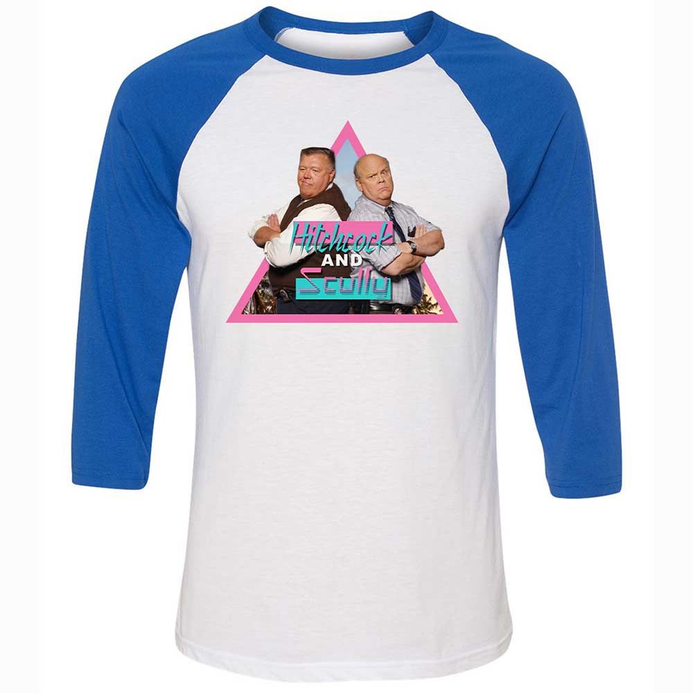Unisex 3/4 Baseball Tee - CWWL6J8C - White/True Royal - 10