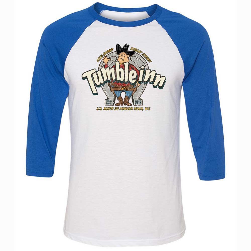 Unisex 3/4 Baseball Tee - LDLT6X67 - White/True Royal - 10
