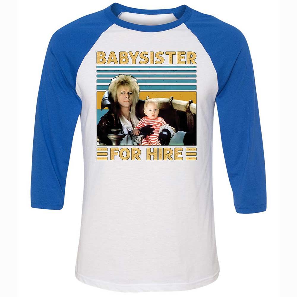 Unisex 3/4 Baseball Tee - D8HZAEPK - White/True Royal - 10