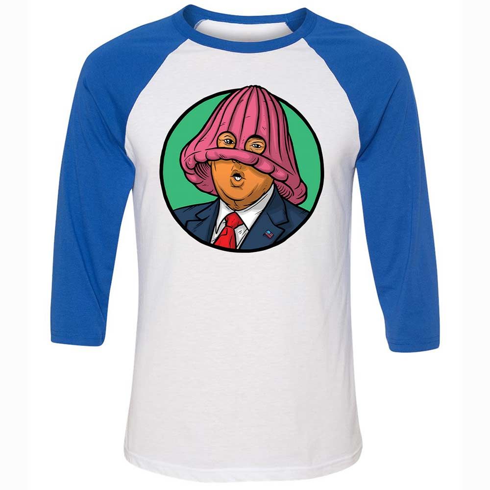 Dumb Donald - White/True Royal - 10