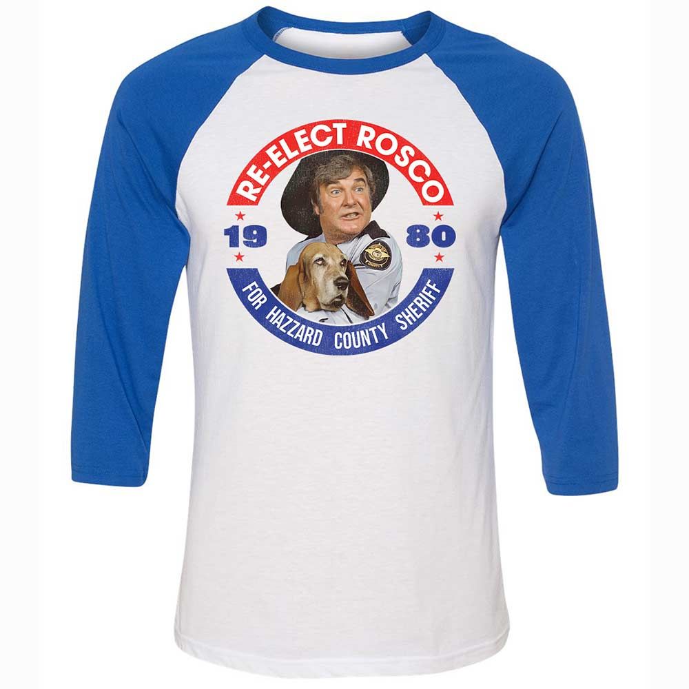 Unisex 3/4 Baseball Tee - DTZC32NF - White/True Royal - 10