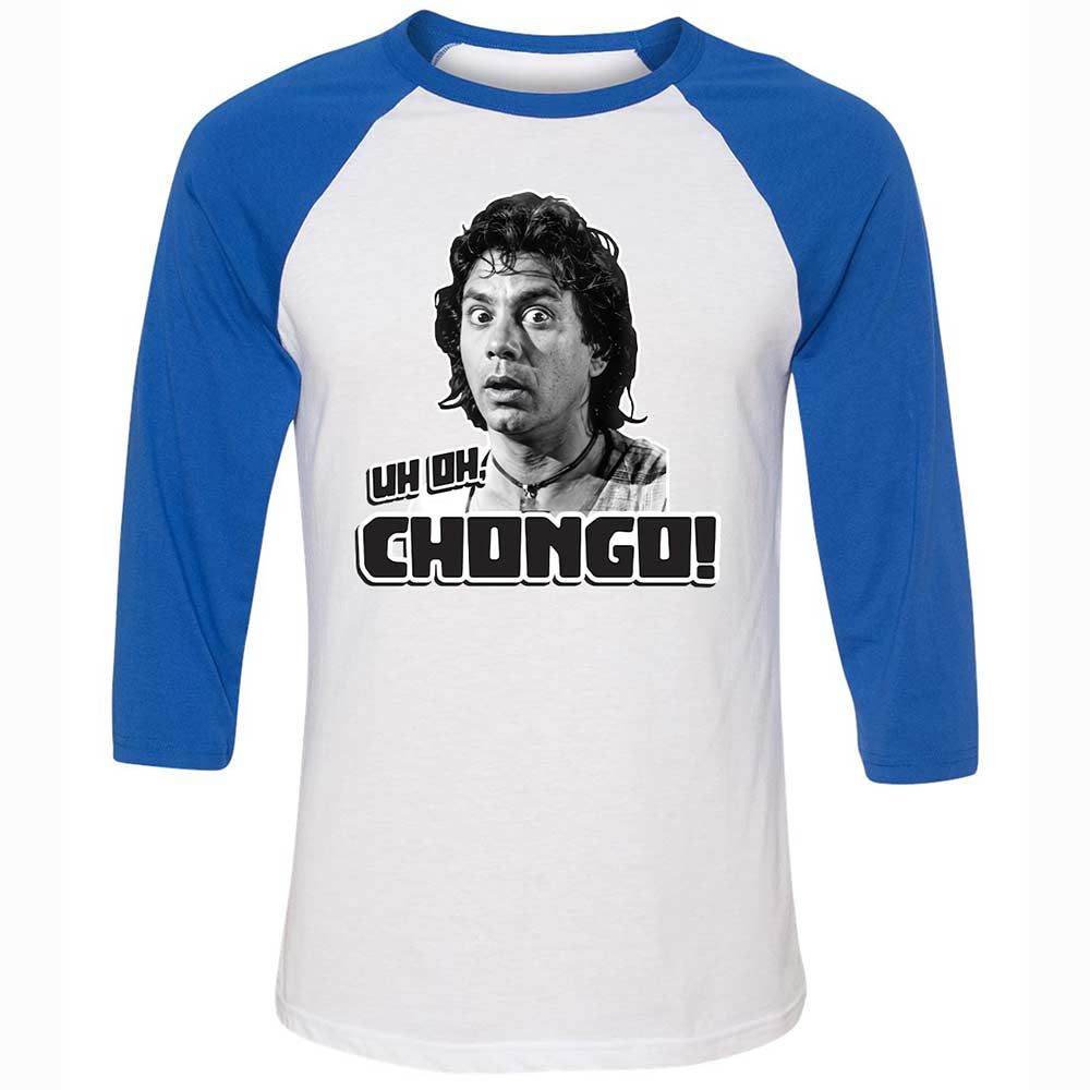Unisex 3/4 Baseball Tee - WUVJRGL2 - White/True Royal - 10