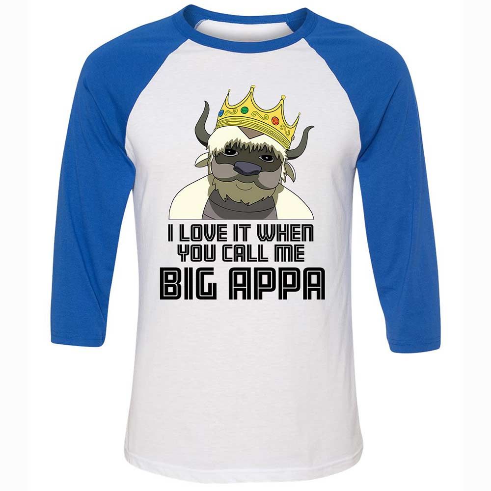 Call me Big Poppa - White/True Royal - 10