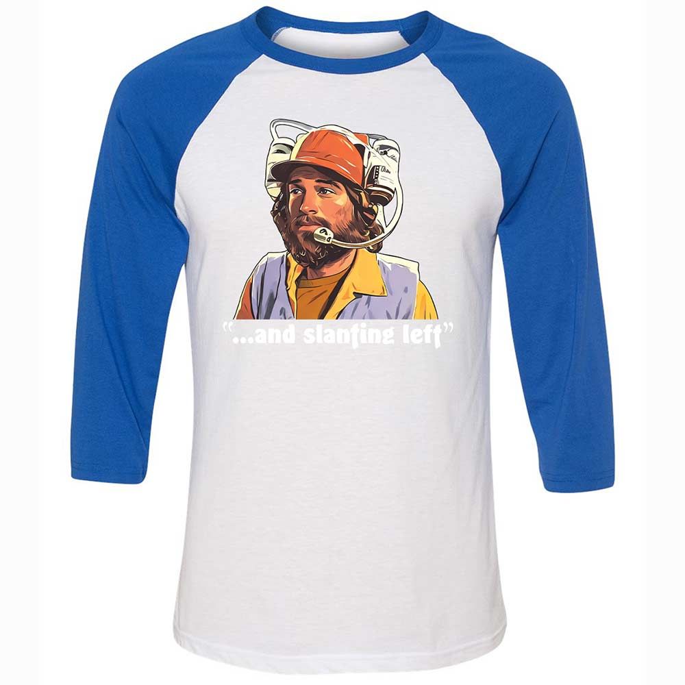 Unisex 3/4 Baseball Tee - Z16CYQY3 - White/True Royal - 10