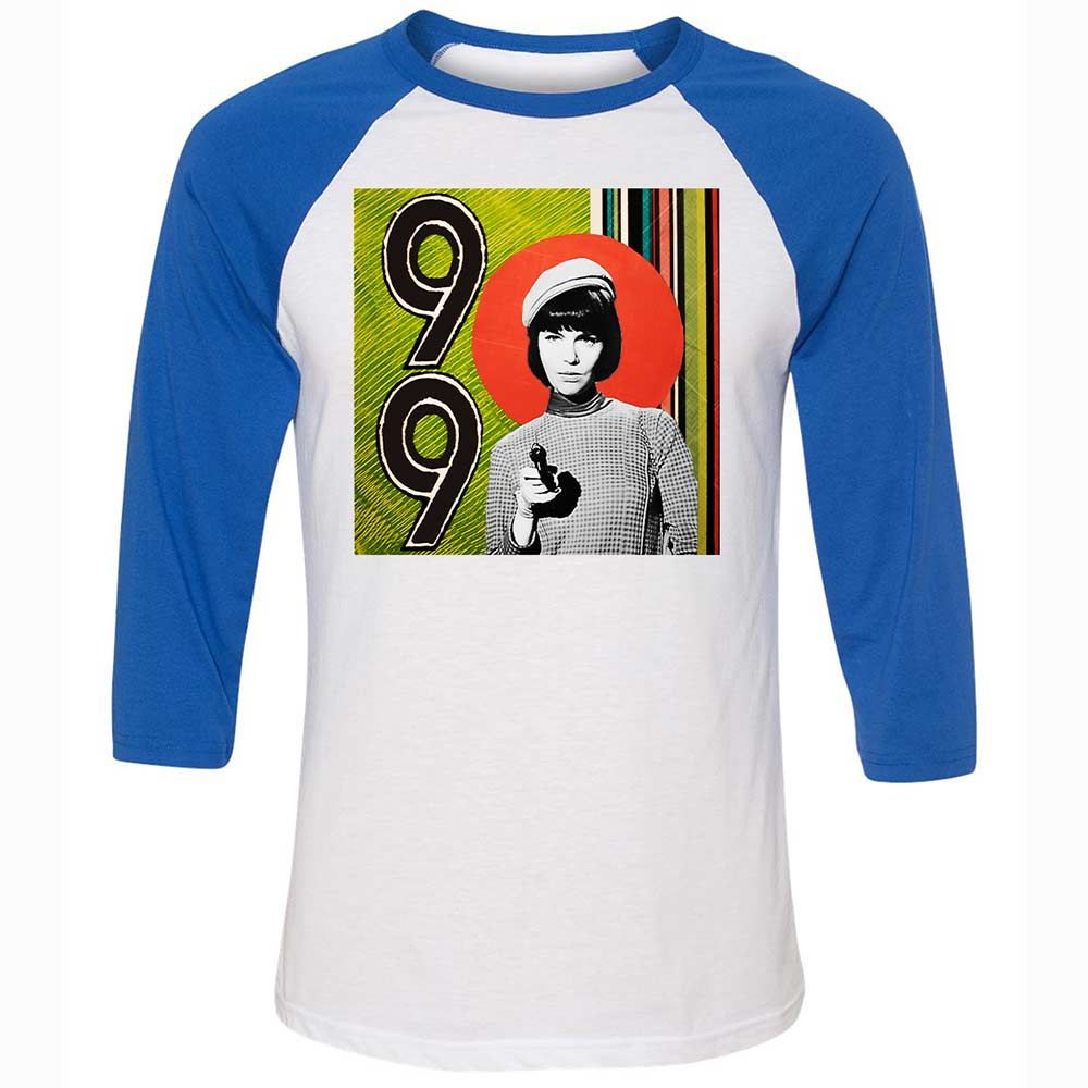 Unisex 3/4 Baseball Tee - X2ESFK5T - White/True Royal - 10