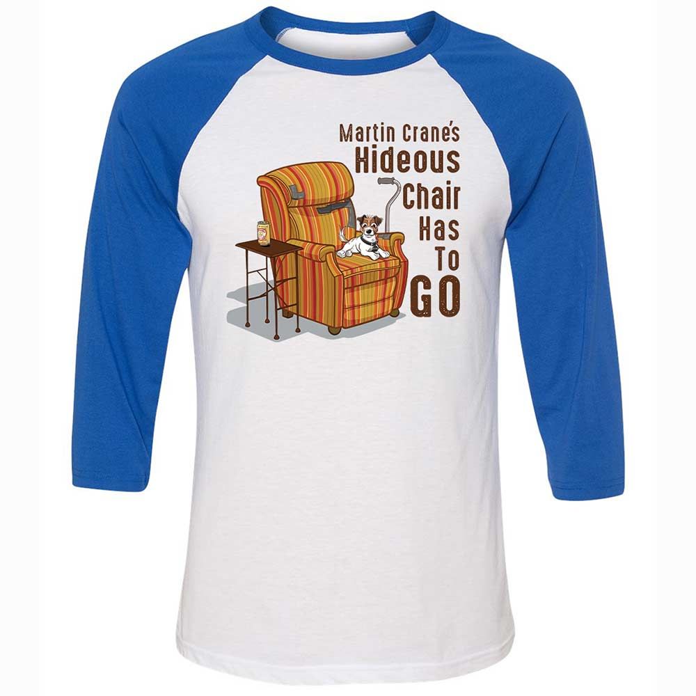 Martin Crane's Hideous Chair - White/True Royal - 10