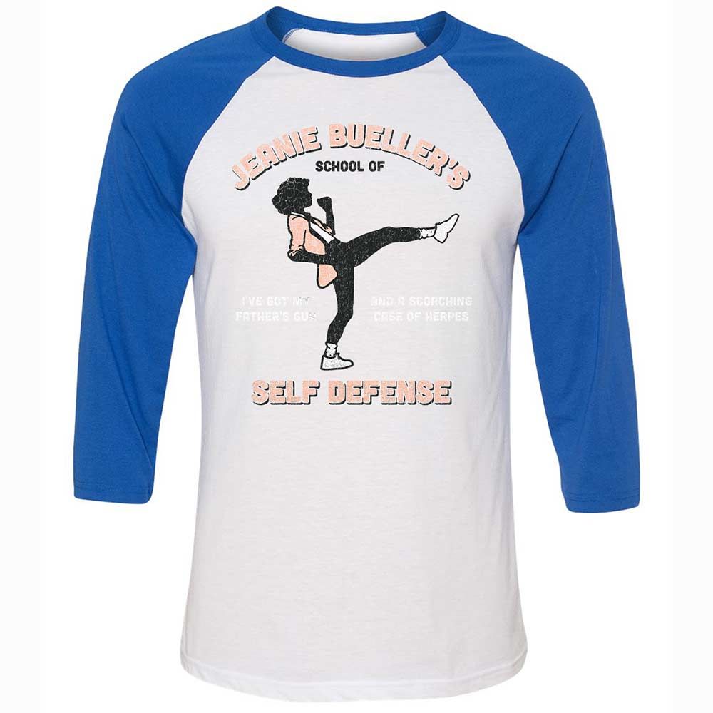 Unisex 3/4 Baseball Tee - 84ZSSEPN - White/True Royal - 10