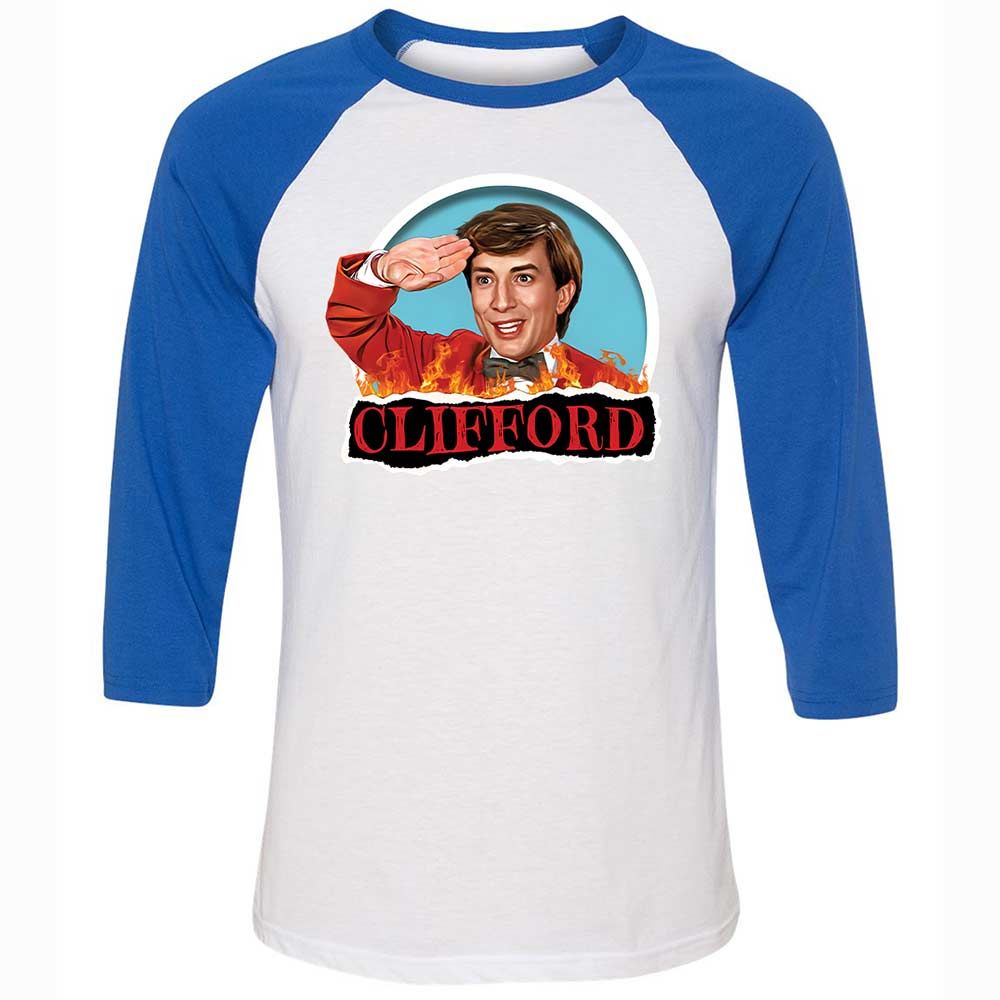 Unisex 3/4 Baseball Tee - Z1VX9F11 - White/True Royal - 10