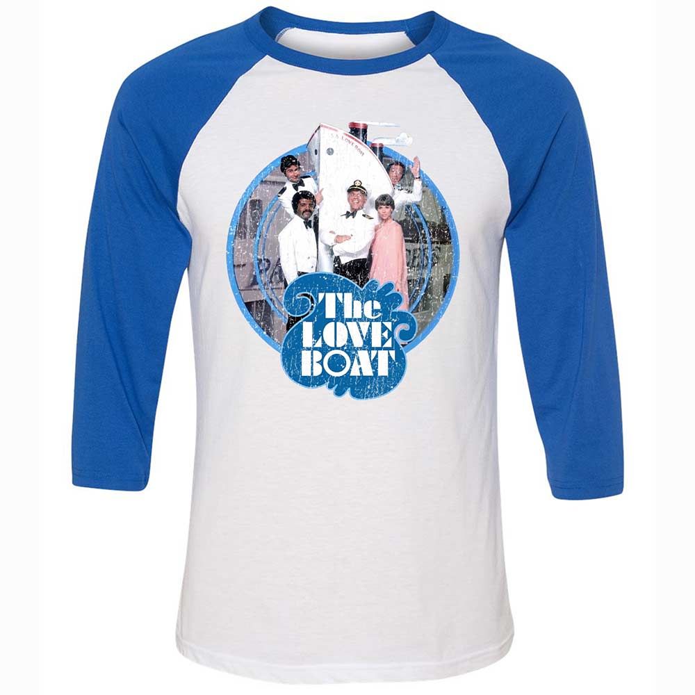 Unisex 3/4 Baseball Tee - 5G2VY8KX - White/True Royal - 10