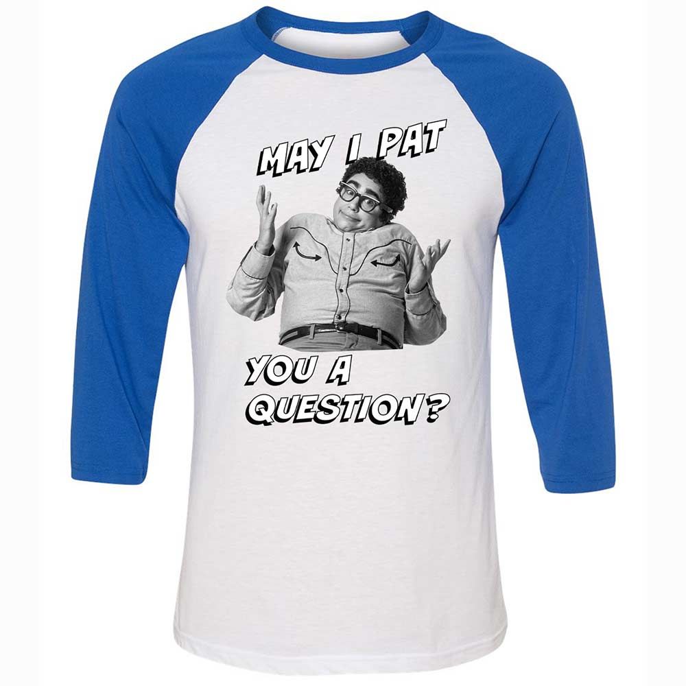 Unisex 3/4 Baseball Tee - 5XR1F4H8 - White/True Royal - 10