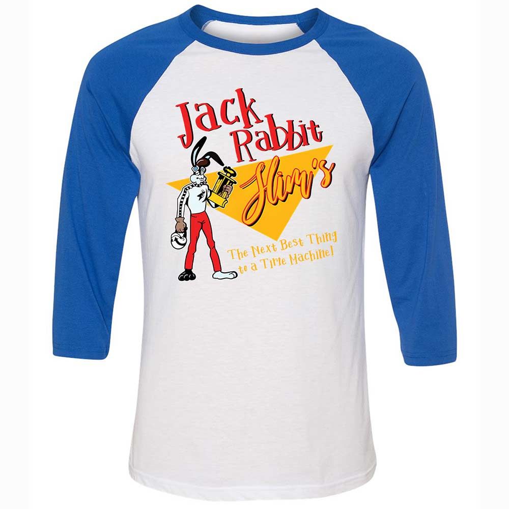 Unisex 3/4 Baseball Tee - K7LP643Q - White/True Royal - 10