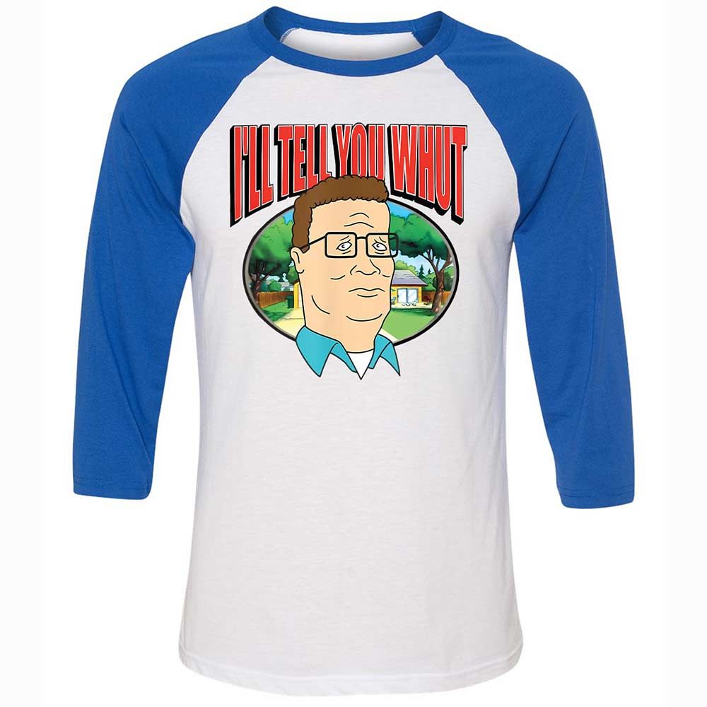 Unisex 3/4 Baseball Tee - 9UAWRSHW - White/True Royal - 10