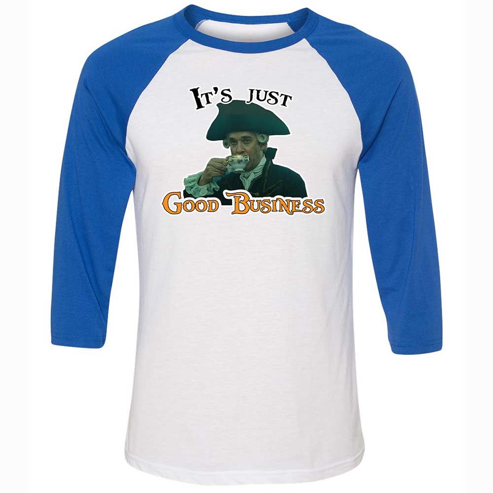 Unisex 3/4 Baseball Tee - LQPDCFJS - White/True Royal - 10