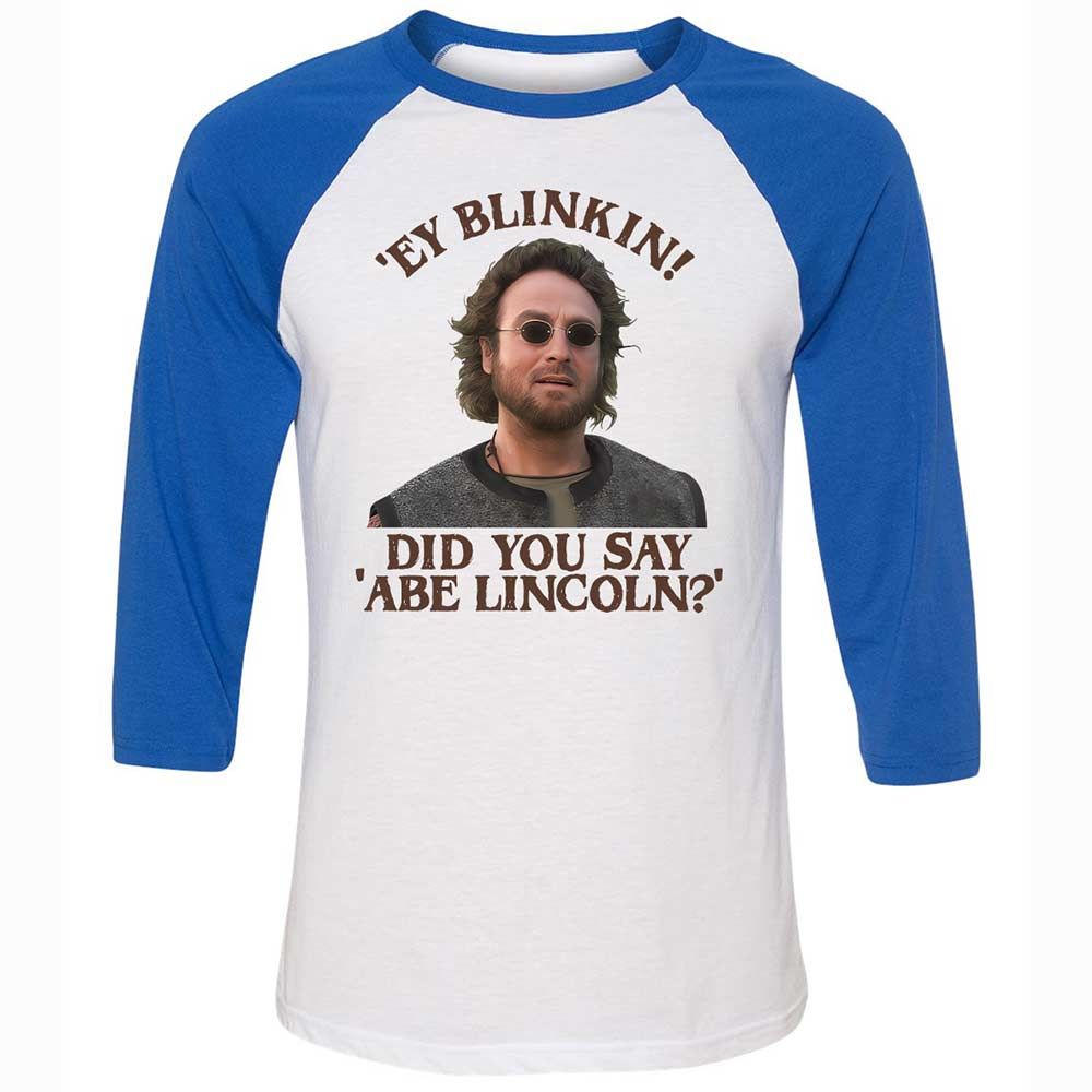 Did You Say Abe Lincoln - White/True Royal - 10