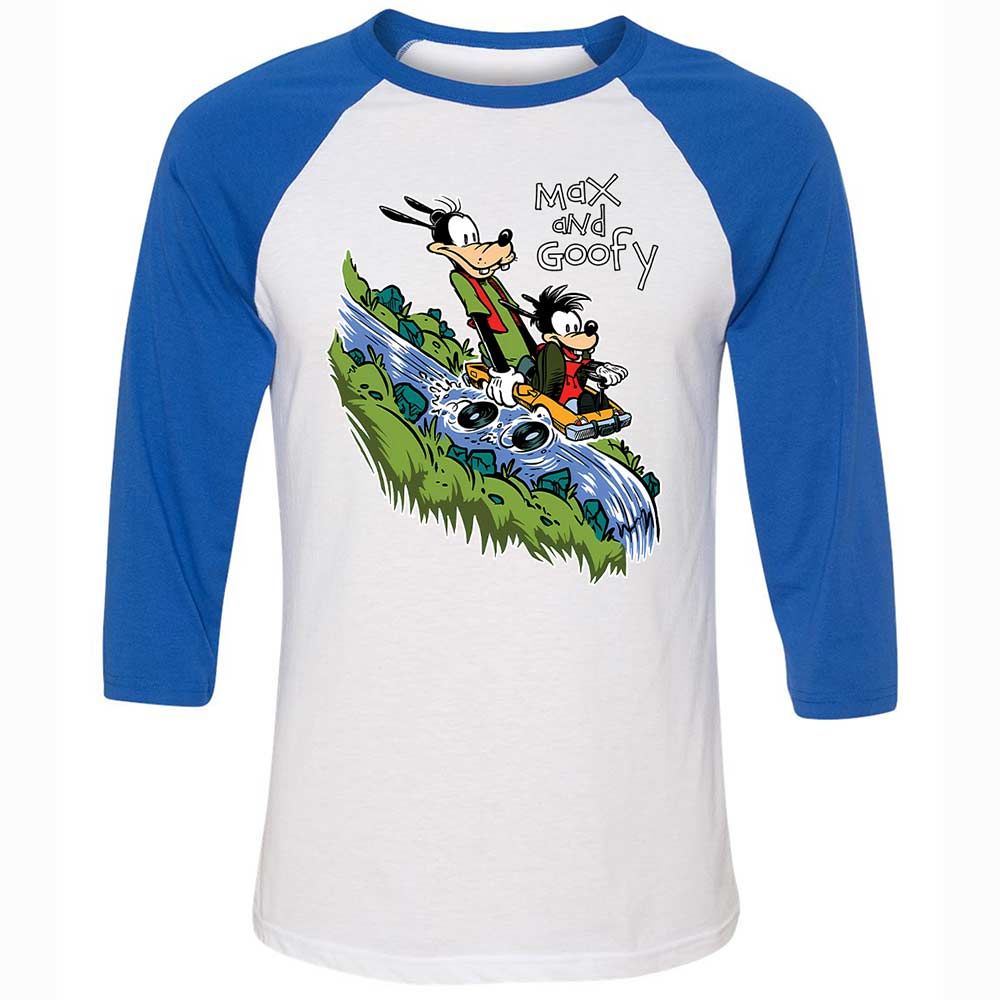 Unisex 3/4 Baseball Tee - SGKHQ5ZS - White/True Royal - 10