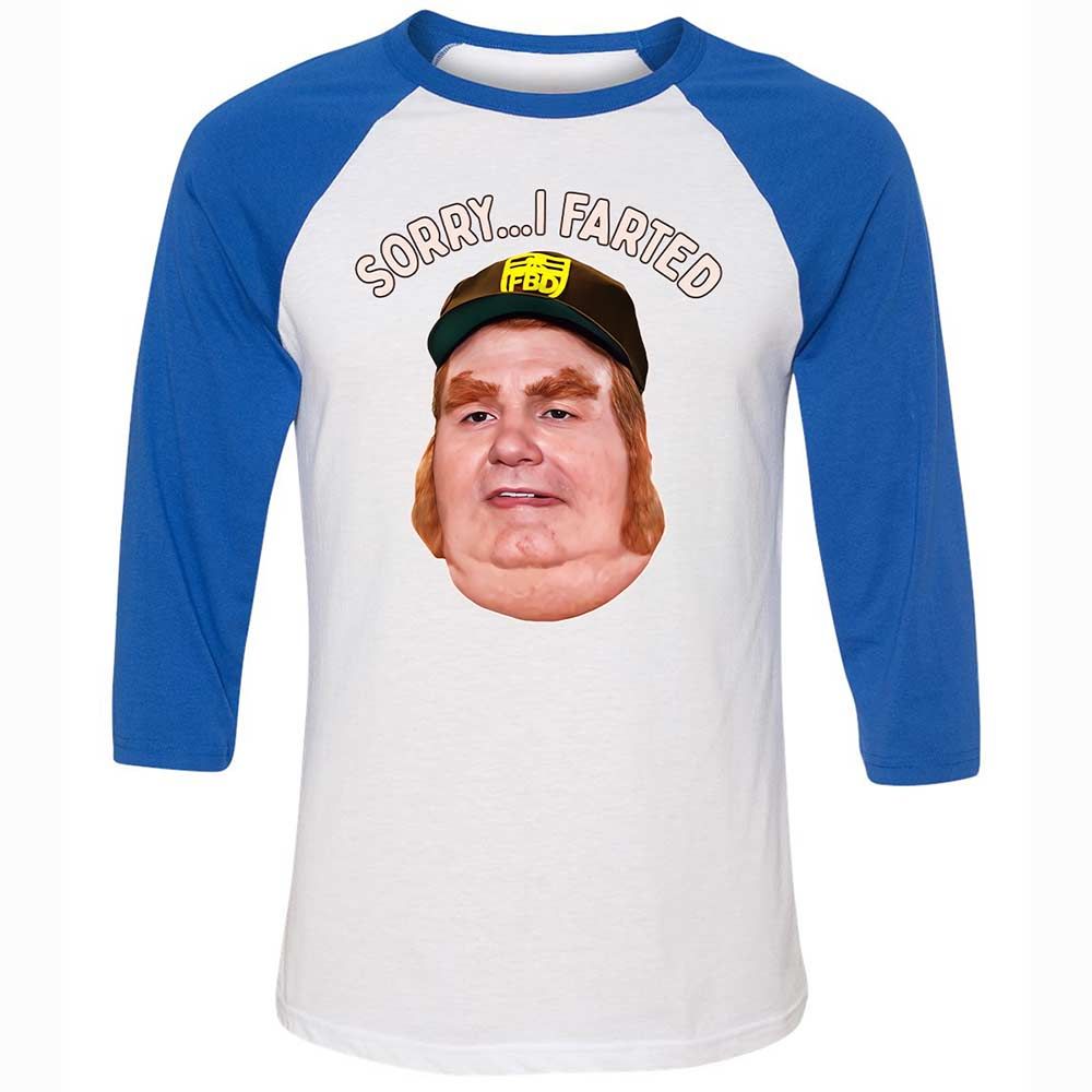 Unisex 3/4 Baseball Tee - KA44TRXA - White/True Royal - 10