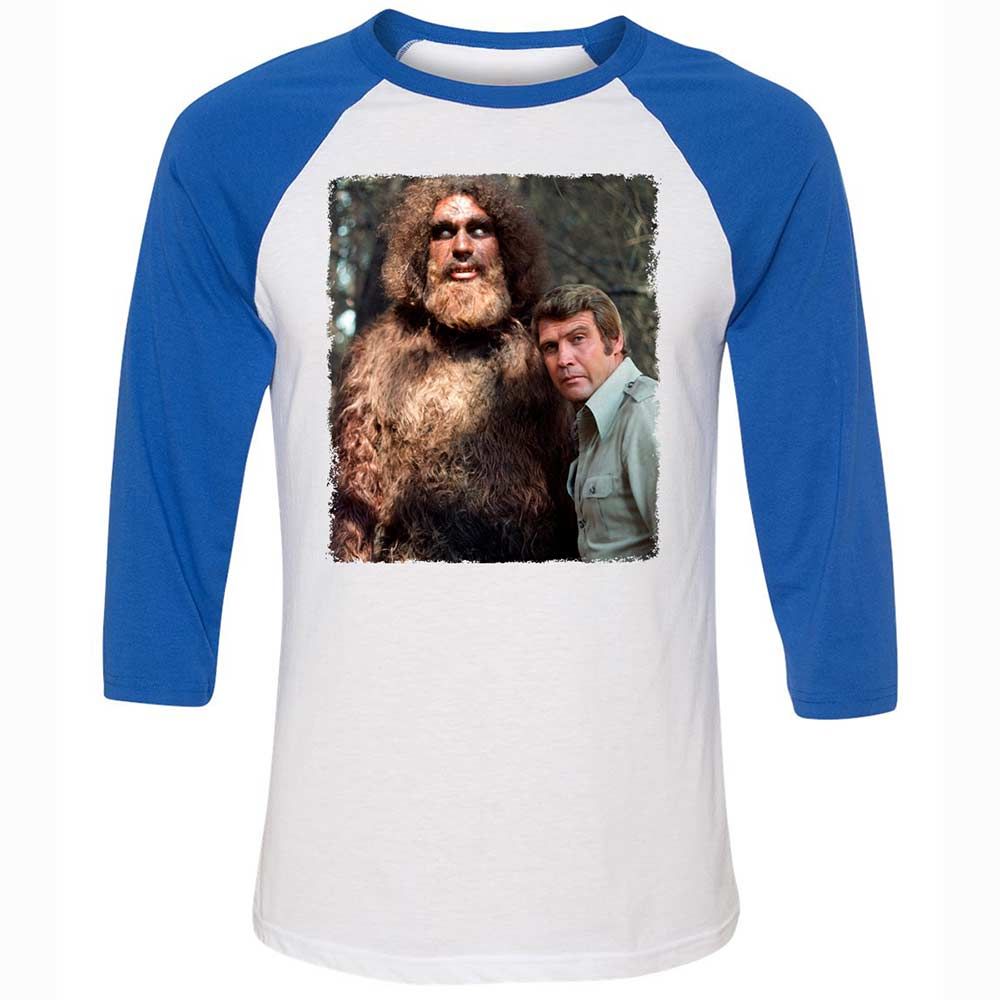 Unisex 3/4 Baseball Tee - 9V7MMGKE - White/True Royal - 10